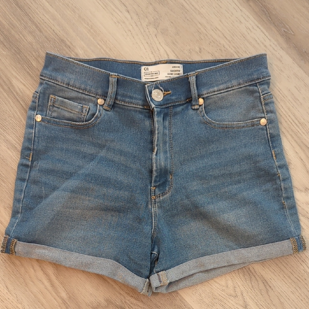 Denim Blue Women's Shorts